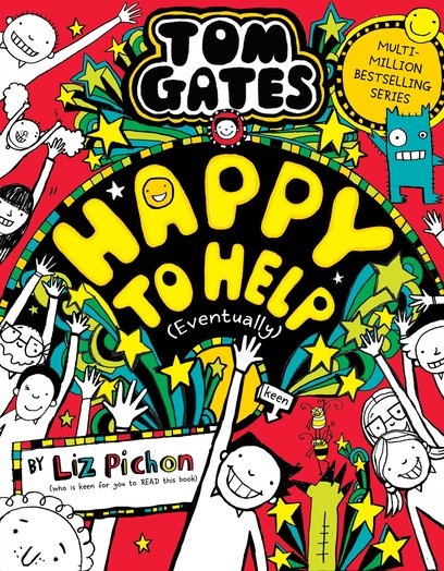 Cover of Happy to Help (eventually), by Liz Pichon