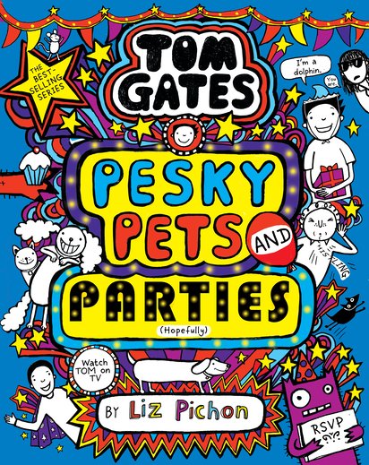 Cover of Pesky Pets and Parties, by Liz Pichon