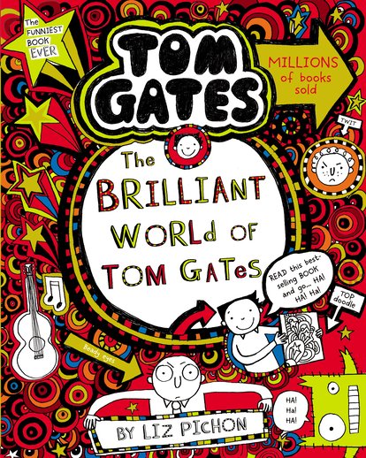 Cover of The Brilliant World of Tom Gates, by Liz Pichon