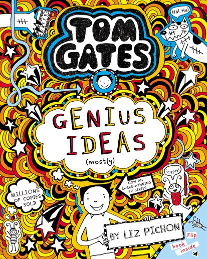 Cover of Genius Ideas (mostly), by Liz Pichon