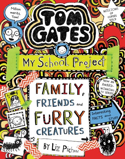 Cover of Family, Friends and Furry Creatures, by Liz Pichon