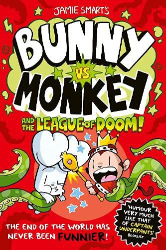 Cover of Bunny vs Monkey and the League of Doom!, Jamie Smart