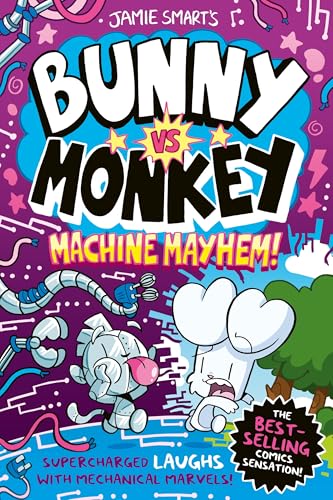 Cover of Bunny vs Monkey: Machine Mayhem!