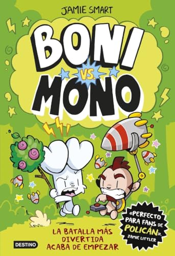 Portada de Boni vs. Mono, Jamie Smart