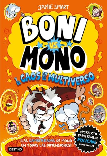 Portada/Capa de Boni vs. Mono y el caos en el multiverso