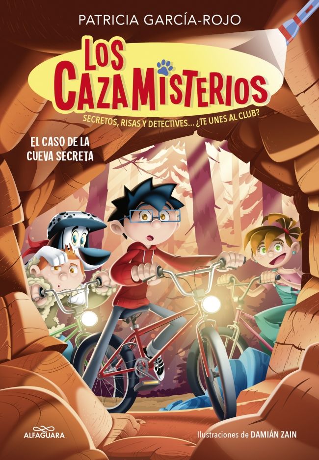 Portada de El caso de la cueva secreta, de Patricia García-Rojo