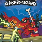 Portada de Policán 12: El Pestazo Escarlata, Dav Pilkey