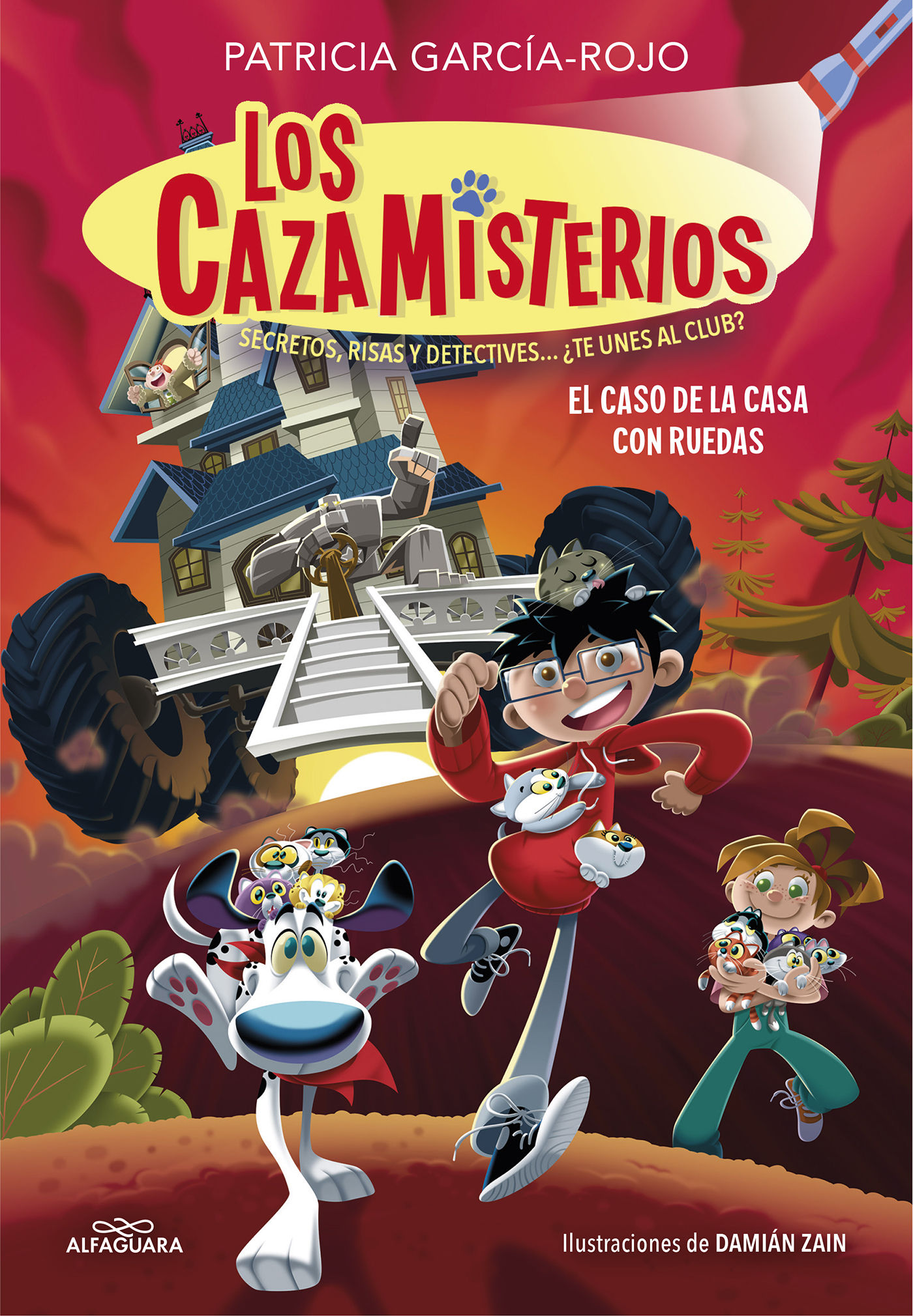 Portada de El caso de la casa con ruedas, de Patricia García-Rojo