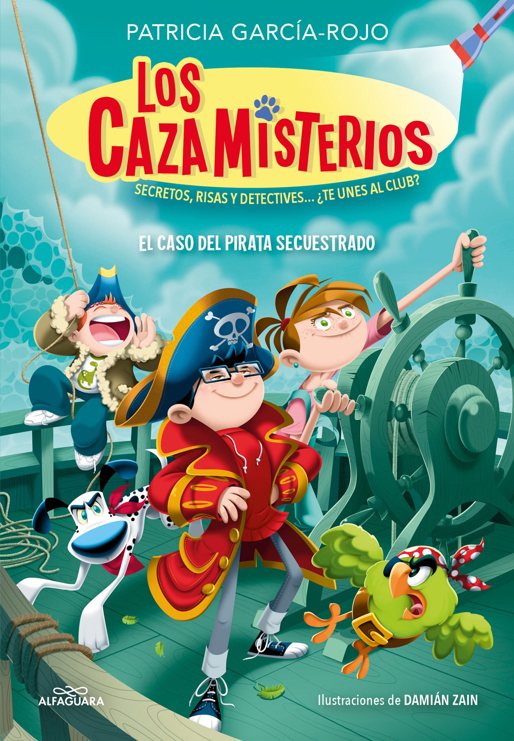 Portada de El caso del pirata secuestrado, de Patricia García-Rojo