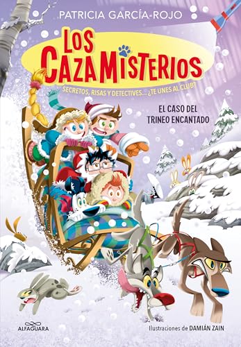 Portada de El caso del trineo encantado, de Patricia García-Rojo