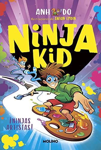 Portada de ¡Ninjas artistas!, de Anh Do y Jeremy Ley