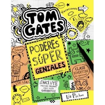 Portada en castellano de Poderes súper geniales (casi...), by Liz Pichon