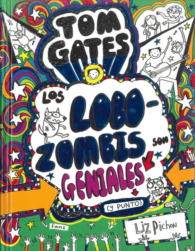 Portada en castellano de Los Lobozombis son geniales (y punto), by Liz Pichon