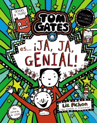 Portada en castellano de Tom Gates es... ¡ja, ja, genial!, by Liz Pichon