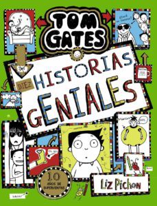 Portada en castellano de Diez historias geniales, by Liz Pichon