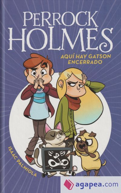 Portada de Aquí hay Gatson encerrado, de Isaac Palmiola