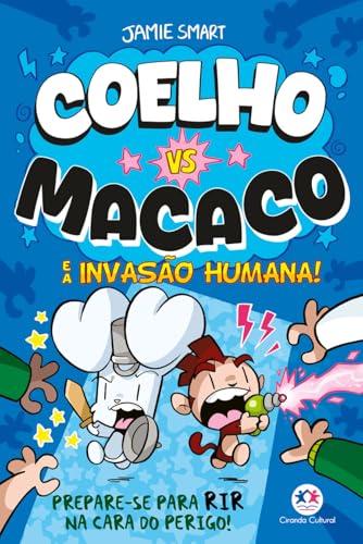 Capa de Coelho vs. Macaco - A invasão humana!, Jamie Smart