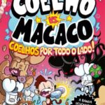 Capa de Coelho vs. Macaco - Coelhos por todo o lado!, Jamie Smart