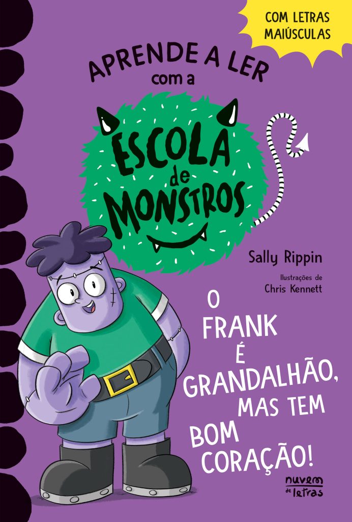 Capa de O Frank é Grandalhão, mas Tem Bom Coração!, by Sally Rippin and Chris Kennett