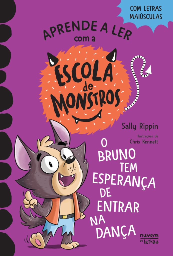 Capa de O Bruno Tem Esperança de Entrar na Dança, by Sally Rippin and Chris Kennett