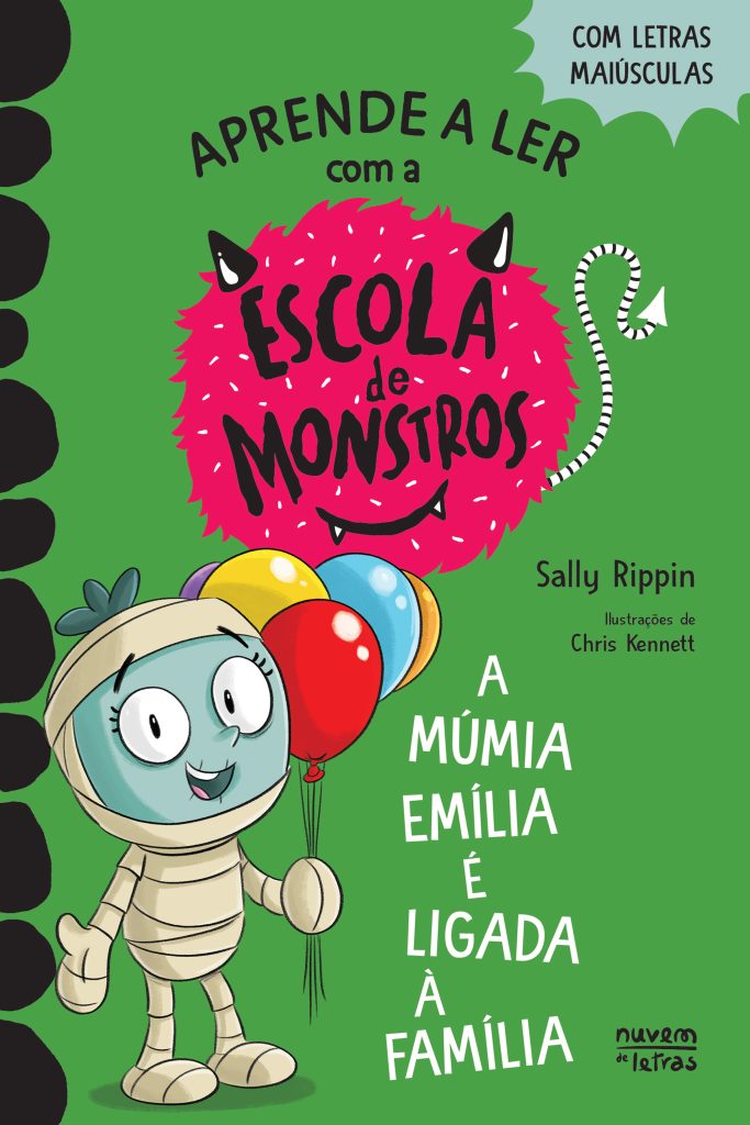 Capa de A Múmia Emília é Ligada à Família, by Sally Rippin and Chris Kennett