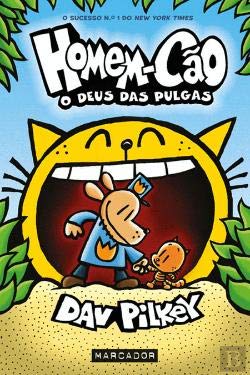 Capa de Homem-Cão: O Deus das Pulgas, Dav Pilkey