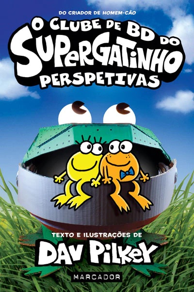 Capa de Perspetivas - O Clube de BD do Supergatinho 2, Dav Pilkey
