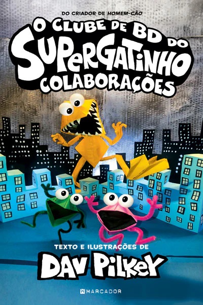 Capa de Colaborações - O Clube de BD do Supergatinho 4, Dav Pilkey