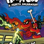 Capa de Homem-Cão: A Vedeta Encarnada, Dav Pilkey
