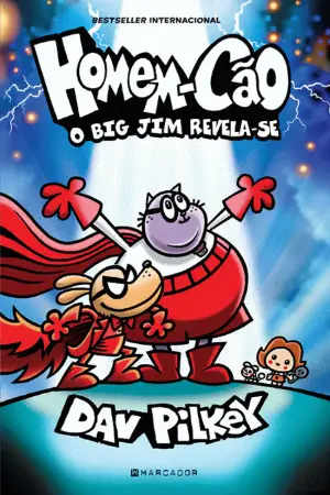 Capa de Homem-Cão: O Big Jim Revela-se, Dav Pilkey